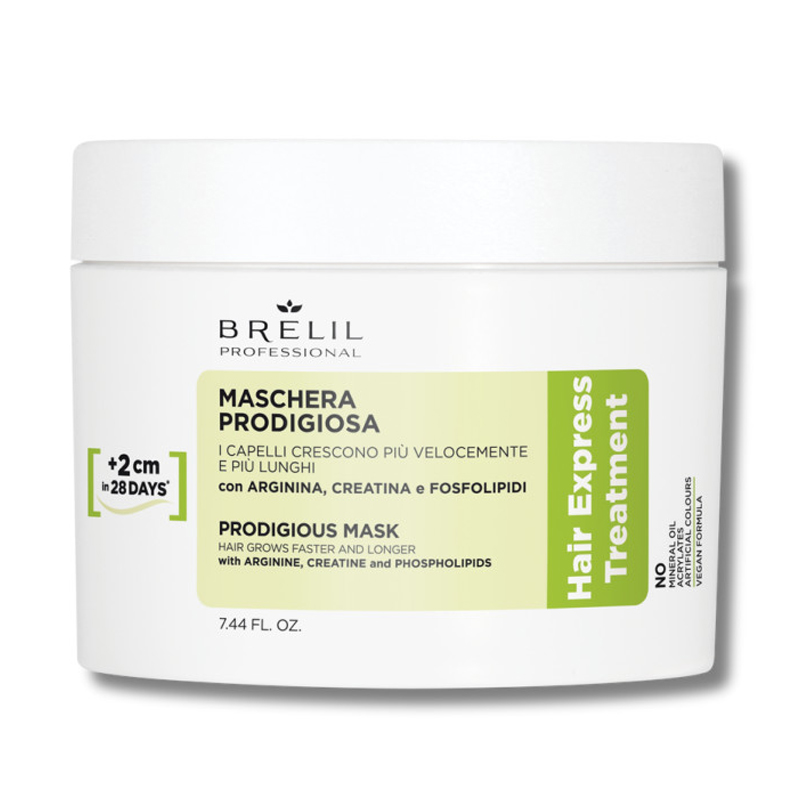 Маска Brelil Hair Express Treatment Prodigious Mask для інтенсивного росту волосся, 220 мл